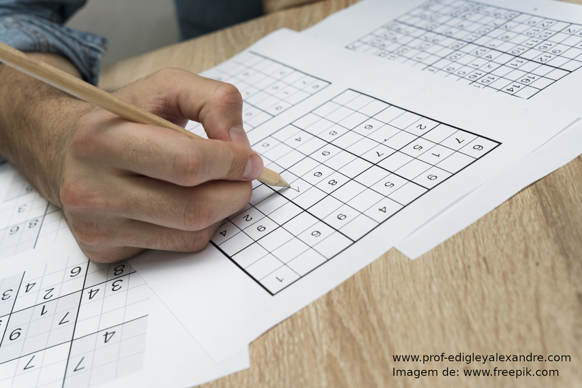 400 Sudoku Puzzles (com soluções) para imprimir  Prof. Edigley Alexandre -  O blog para professores e estudantes de Matemática